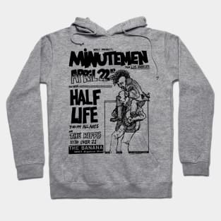 Minutemen / Half Life Punk Flyer Hoodie